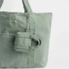 Colgante para bolso de tela con logotipo