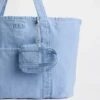 Colgante para bolso de tela con logotipo