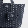 Colgante para bolso de tela con logotipo