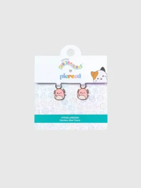 Colgantes «Archie» de Squishmallows de Pierced Co para pendientes Huggie