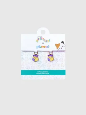 Colgantes «Benito» de Squishmallows de Pierced Co para pendientes tipo huggie