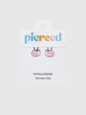 Colgantes de caracol de Pierced Co para pendientes tipo «huggie»