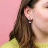 Colgantes de caracol de Pierced Co para pendientes tipo «huggie»