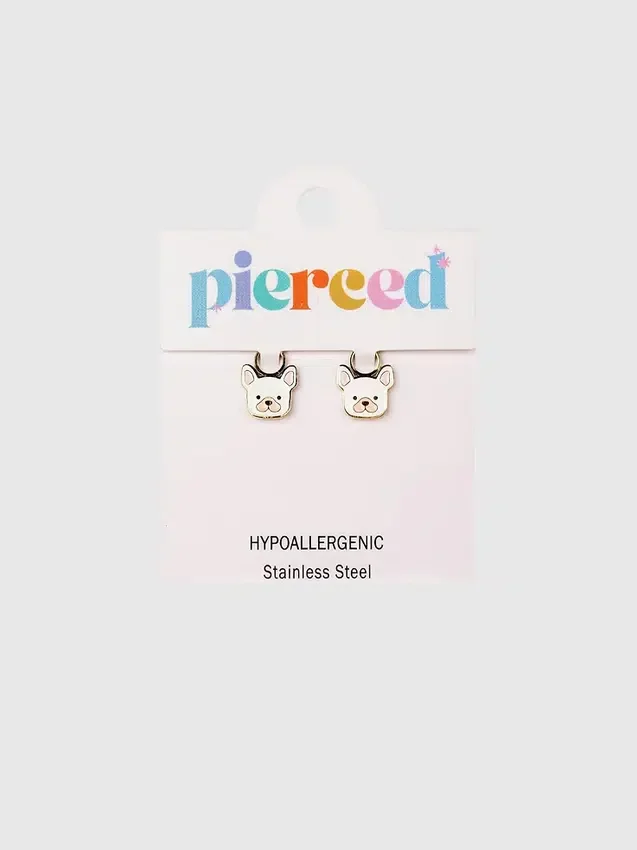 Colgantes de perrito para pendientes Huggie