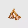 Colgantes de perrito para pendientes Huggie