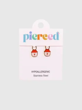 Colgantes «Mermelada de fresa» de Pierced Co para pendientes Huggie