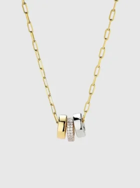 Collar con colgantes de Ana Luisa Tyler