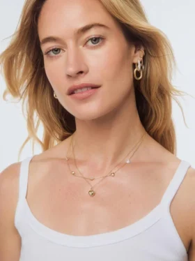 Collar con corazón pequeño de Ana Luisa Lev