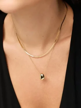 Collar «Mini Pebble» de Ana Luisa Gold