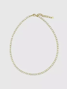 Collar «Tennis» con engaste de Hart