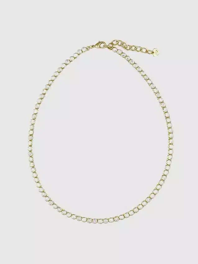 Collar «Tennis» con engaste de Hart