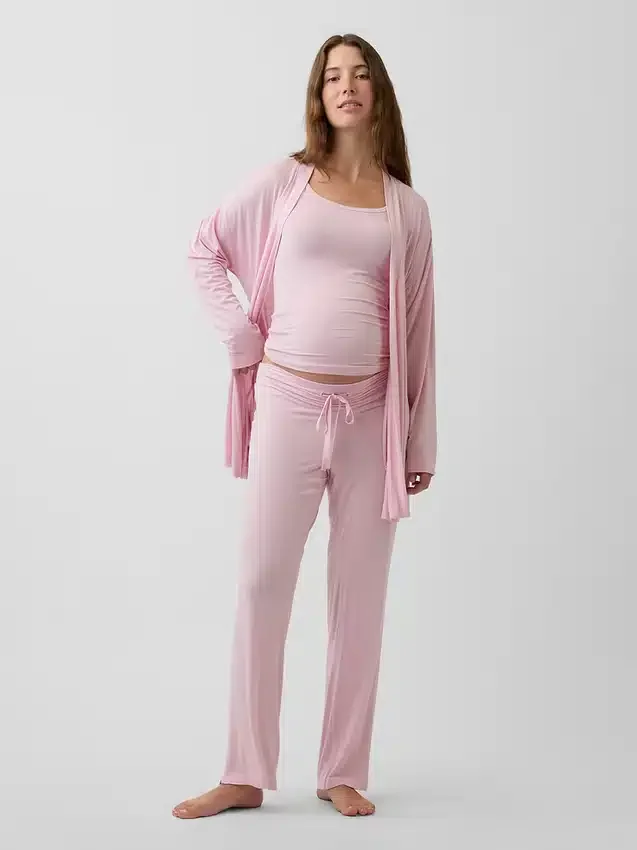 Conjunto de 3 piezas de modal ultrasuave premamá