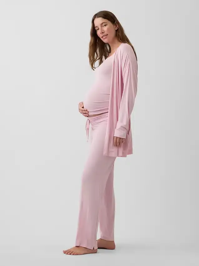 Conjunto de 3 piezas de modal ultrasuave premamá