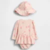 Conjunto de baño con camiseta protectora «Baby Strawberry»