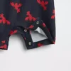 Conjunto de baño con camiseta protectora para bebé