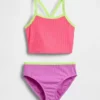 Conjunto de baño de dos piezas para niña tipo tankini