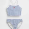 Conjunto de baño de dos piezas para niña tipo tankini