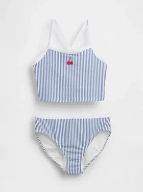 Conjunto de baño de dos piezas para niña tipo tankini