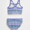 Conjunto de baño de dos piezas para niña tipo tankini