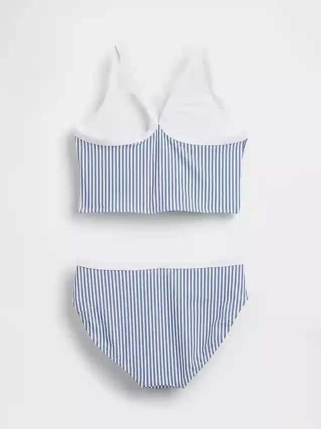 Conjunto de baño de dos piezas para niña tipo tankini