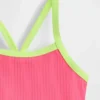 Conjunto de baño de dos piezas para niña tipo tankini