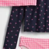 Conjunto de baño de tres piezas con camiseta de protección solar para niños
