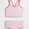 Conjunto de baño para niña con tankini y pantalones cortos