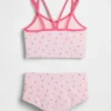 Conjunto de baño para niña con tankini y pantalones cortos