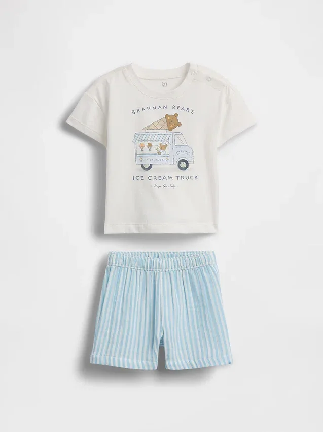 Conjunto de bebé con el oso Brannan