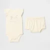 Conjunto de body con osito Supima® para bebé