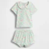 Conjunto de body «Peter Pan» de punto fino para bebé