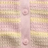 Conjunto de chaleco y pantalones cortos de punto para bebé