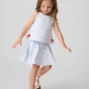 Conjunto de falda-pantalón con lazo Vintagesoft para Bebé y Niño