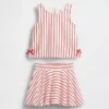 Conjunto de falda-pantalón con lazo Vintagesoft para Bebé y Niño