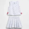 Conjunto de falda-pantalón con lazo Vintagesoft para Bebé y Niño