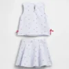 Conjunto de falda-pantalón con lazo Vintagesoft para Bebé y Niño
