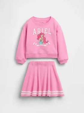 Conjunto de falda-pantalón de felpa Vintagesoft de GAP × Disney para Bebé y Niño