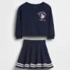 Conjunto de falda-pantalón de felpa Vintagesoft de GAP × Disney para Bebé y Niño