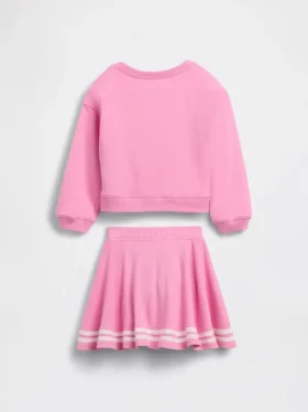 Conjunto de falda-pantalón de felpa Vintagesoft de GAP × Disney para Bebé y Niño