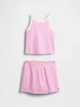 Conjunto de falda-pantalón deportivo para niños