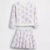 Conjunto de falda-pantalón floral Vintagesoft para Bebé y Niño