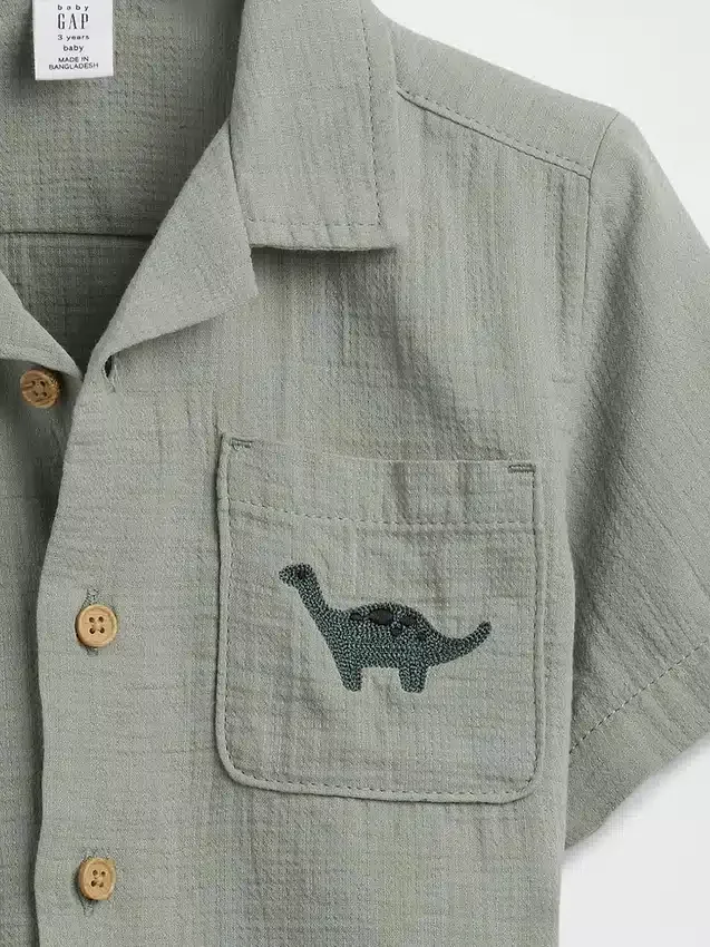 Conjunto de gasa de algodón para bebés y niños pequeños
