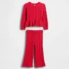 Conjunto de jerséis de punto trenzado para bebés y niños pequeños