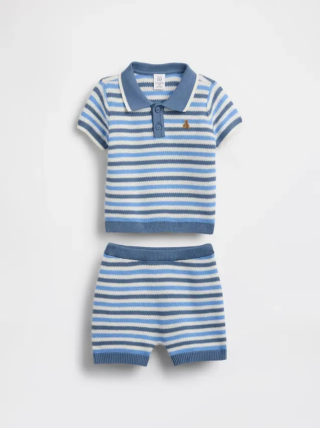Conjunto de jerséis y polos para bebé