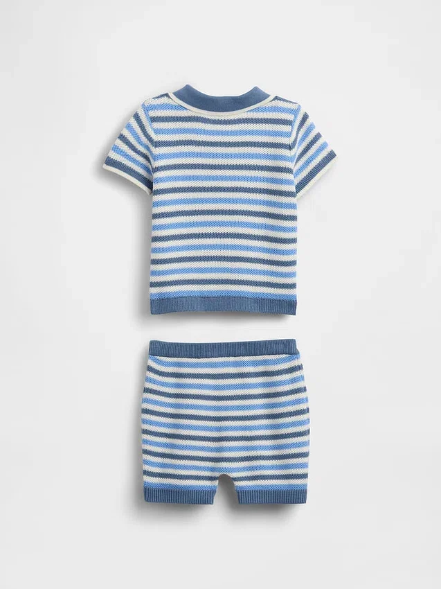 Conjunto de jerséis y polos para bebé