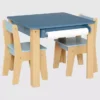 Conjunto de mesa y 2 sillas para niños pequeños