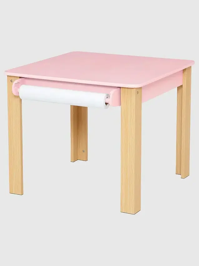 Conjunto de mesa y 2 sillas para niños pequeños