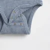 Conjunto de pantalones cortos para bebé «Grow-With-Me» de punto de canalé fino
