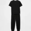 Conjunto de pijama con pantalones de chándal reciclados para niños