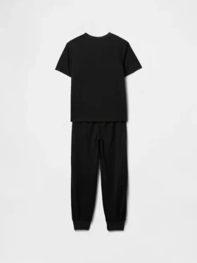 Conjunto de pijama con pantalones de chándal reciclados para niños